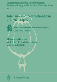 Abbildung von: Intensiv- und Notfallmedizin - Neue Aspekte - Springer