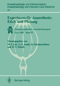 Cover: Experimentelle Anaesthesie: Ethik und Planung - Springer
