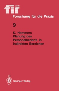 Abbildung von: Planung des Personalbedarfs in indirekten Bereichen - Springer