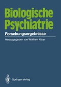 Cover: Biologische Psychiatrie - Springer