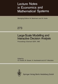 Enlarge image Cover: Large-Scale Modelling and Interactive Decision Analysis - Springer