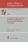 Cover: Concepts in User Interfaces - Springer