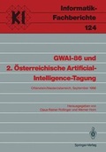 Cover: GWAI-86 und 2. &Ouml;sterreichische Artificial-Intelligence-Tagung - Springer