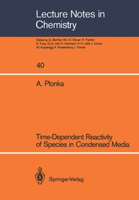 Abbildung von: Time-Dependent Reactivity of Species in Condensed Media - Springer