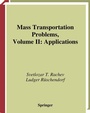 Cover: Mass Transportation Problems - Springer