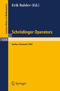 Cover: Schr&ouml;dinger Operators, Aarhus 1985 - Springer