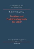 Cover: Funktion und Funktionsdiagnostik der Leber - Springer