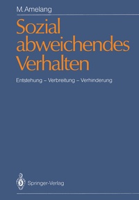 Abbildung von: Sozial abweichendes Verhalten - Springer