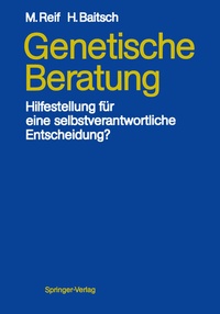 Abbildung von: Genetische Beratung - Springer