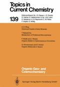 Cover: Organic Geo- and Cosmochemistry - Springer