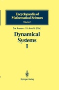 Cover: Dynamical Systems I - Springer