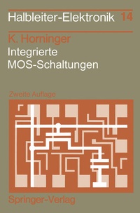Enlarge image Cover: Integrierte MOS-Schaltungen - Springer