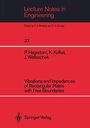 Cover: Vibrations and Impedances of Rectangular Plates with Free Boundaries - Springer