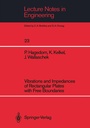 Cover: Vibrations and Impedances of Rectangular Plates with Free Boundaries - Springer