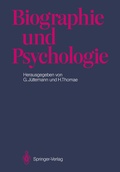 Cover: Biographie und Psychologie - Springer