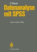 Cover: Datenanalyse mit SPSS - Springer