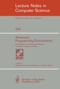 Cover: Advanced Programming Environments - Springer