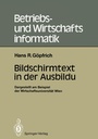 Cover: Bildschirmtext in der Ausbildung - Springer