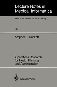 Abbildung von: Operations Research for Health Planning and Administration - Springer