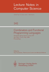 Enlarge image Cover: Combinators and Functional Programming Languages - Springer