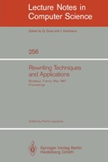 Cover: Rewriting Techniques and Applications - Springer