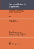 Cover: One-Dimensional Organometallic Materials - Springer