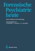 Cover: Forensische Psychiatrie heute - Springer