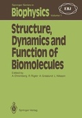 Cover: Structure, Dynamics and Function of Biomolecules - Springer