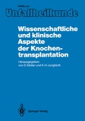 Cover: Wissenschaftliche und klinische Aspekte der Knochentransplantation - Springer