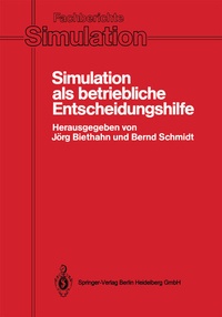 Enlarge image Cover: Simulation als betriebliche Entscheidungshilfe - Springer