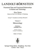 Cover: Climatology - Springer