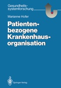 Cover: Patientenbezogene Krankenhausorganisation - Springer