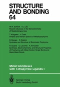 Cover: Metal Complexes with Tetrapyrrole Ligands I - Springer