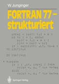 Cover: FORTRAN 77 - strukturiert - Springer