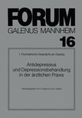 Cover: Antidepressiva und Depressionsbehandlung in der &auml;rztlichen Praxis - Springer