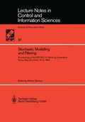 Cover: Stochastic Modelling and Filtering - Springer