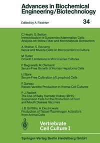Enlarge image Cover: Vertrebrate Cell Culture I - Springer