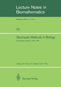 Cover: Stochastic Methods in Biology - Springer