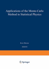 Enlarge image Cover: Applications of the Monte Carlo Method in Statistical Physics - Springer