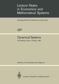Enlarge image Cover: Dynamical Systems - Springer