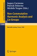 Cover: Non-Commutative Harmonic Analysis and Lie Groups - Springer