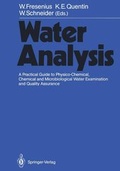 Cover: Water Analysis - Springer
