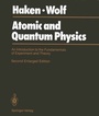 Cover: Atomic and Quantum Physics - Springer