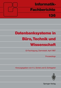 Abbildung von: Datenbanksysteme in Büro, Technik und Wissenschaft - Springer