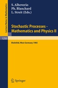 Cover: Stochastic Processes - Mathematics and Physics II - Springer