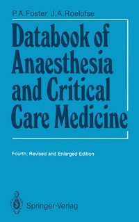 Abbildung von: Databook of Anaesthesia and Critical Care Medicine - Springer