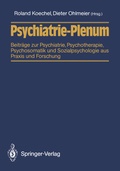 Cover: Psychiatrie-Plenum - Springer