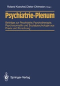 Cover: Psychiatrie-Plenum - Springer