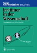 Cover: Irrt&uuml;mer in der Wissenschaft - Springer