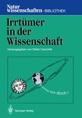 Cover: Irrt&uuml;mer in der Wissenschaft - Springer